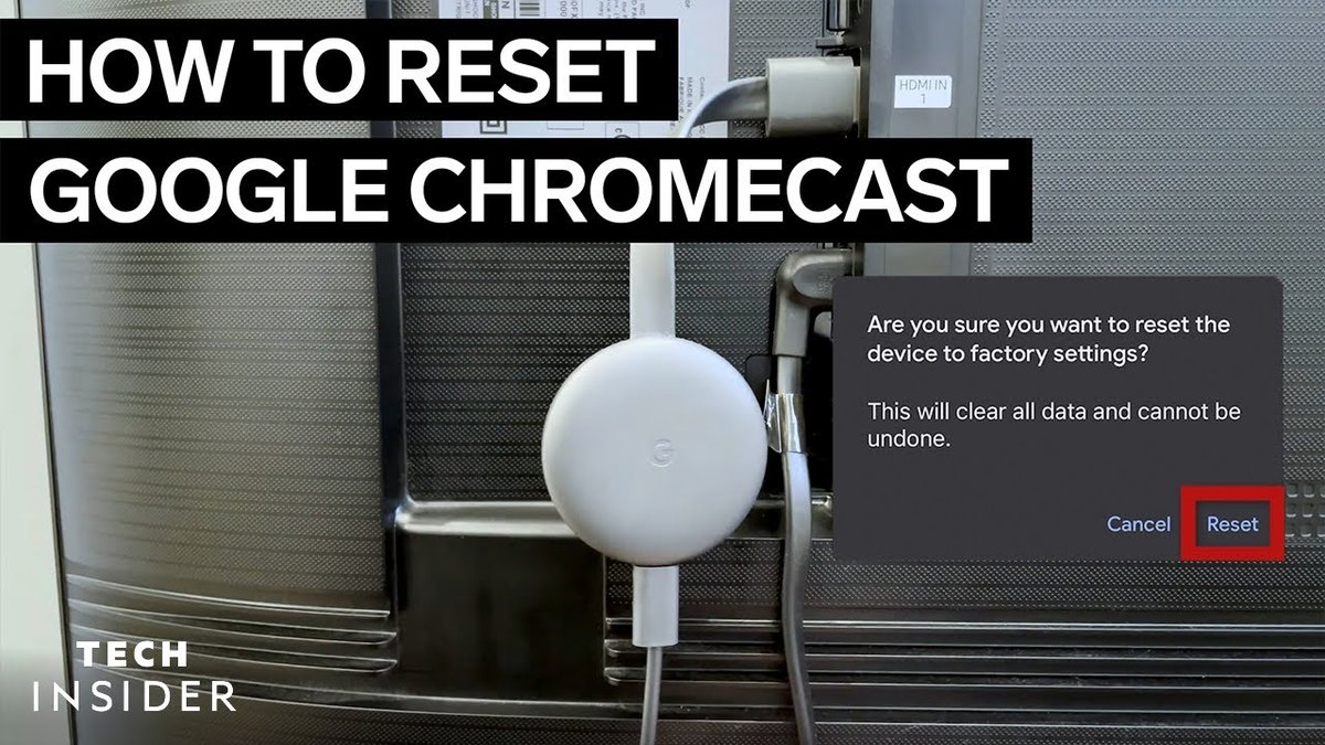 How to Reset Chromecast to Fix Issues or Sell It